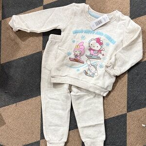 Sanrio Cream Kids Matching Set